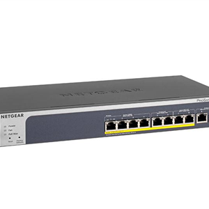 NETGEAR 网件 10端口Ultra60 PoE 10G多千兆以太网智能交换机MS510TXM、MS510TXUP、MS510TXPP