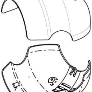 MIC-9K-SNSHLD-WSunshield热敏PTZ摄像机，白色