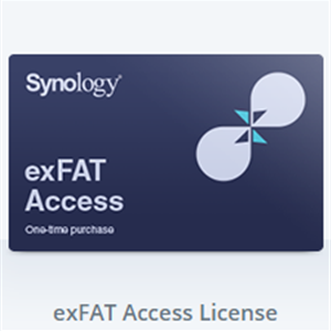 群晖​Synology DiskStation exFAT Access 加值套件 License 许可证